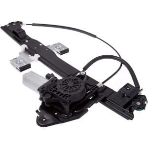 TUCAREST 741-892 Rear Left Power Window Lift Regulator w/Motor Assembly Fit For 04-07 Bu-ick Rainier /02-09 Chevy Trailblazer, G-M-C Envoy, Is-uzu Ascender [# 82176 660564 19331462] (Rear Driver Side (LH))