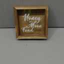 Juvale Honeymoon Fund Box Wedding Decorations for Reception - 7 x 7 Inch Wooden Rustic Wedding Card Box