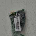 KeeKit Combination Lock, Resettable 4 Digit Combination Padlock with Keys, Waterproof Gate Lock for Locker, Fence, Case, Gym, School and Employee Locker, Toolbox  4 Pack, Black