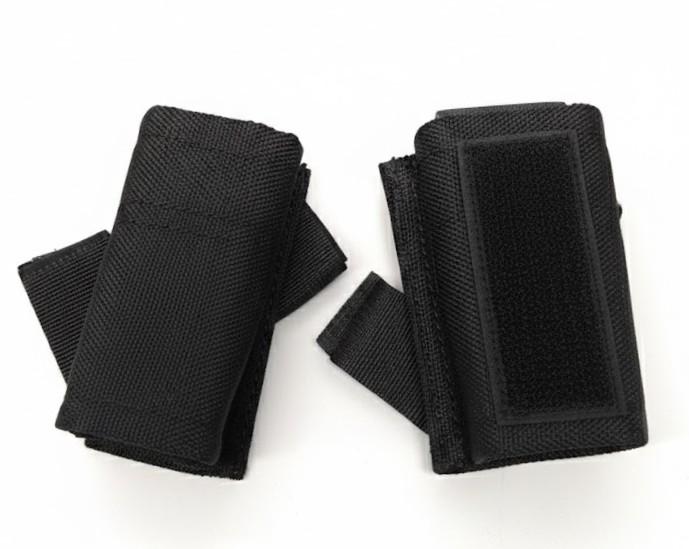 Dlaeey 2 Pack 40º Angled Pistol Magazine Pouch Compatible MOLLE/Belt, Canted 9MM Mag Holder Easy Access, Universal Mag Holster for .40 Cal/ 45Acp S&W/Sig