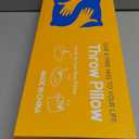 Artscope Synthetic Down Pillow Insert, 20x20 Down Alternative Throw Pillow Insert. Ultra Soft Fluffy Sleeping Pillow with 100% Cotton Cover, Decorative Pillows-White.