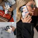 Shorogyt for Galaxy A15 5G Cute Kawaii Leather Phone Case - Compatible with Magsafe Wallet Magnetic Credit Card Holder Fashion Collage Design Phone Cover for Women Girls, Fits 7 Cards