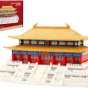 Chinese Architecture Micro Building Blocks Set Hall of Supreme Harmony Collection Model for Display 2166PCS Creative Building Sets for Adults and Age 14+