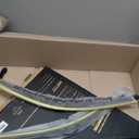 DOG TAIL Neoprene Dual-Steel Frame Wiper Blades 26"+20" with Multiple Adapters, Automotive Replacement Vehicle Front Windshield Wiper Blades Set for My Car Truck Vehicle AdaptBeam