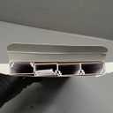 56.7in Cable Hider Cord Hider, Wire Covers for 3-4 Cords on Wall, Premium Cord Covers for Wires on Wall, Easy Set-up Wire Hider to Hide Tv Wires, Lamp, Speaker Cords, W1.18 H0.6in, White