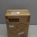 Comfy Toddler Couch and Chair for Kids with Blanket, 2-in-1 Soft Plush Fold Out Kids Sofa Chairs for Girls and Boys, Convertible Sofa to Lounger for Playroom, Glowing Starry Sky (Blue)