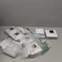 Post Lights Solar Cap Lamp Outdoor | 2 Colour Modes | Waterproof Fence Deck Light for 3.5x3.5 4x4 4.5x4.5 5x5 Wooden Posts | Garden Porch Patio Step Decoration Lighting Fixtures, White (8 Pack)