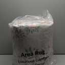 Wonnitar Floral Bow Print 8x10 Area Rugs, Washable Pink Rugs for Bedroom Girls, Boho Ultra-Thin Soft Non Slip Carpet for Nursery Living Room Kids Room Classroom Decor, Light Pink