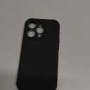 LOVE 3000 Designed for iPhone 14 Pro Case, Premium Silicone with [Soft Anti-Scratch Microfiber Lining] Shockproof Protective Phone Case for Men Women Girls 6.1", Black