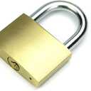 Solid Brass Same Keyed Padlock keyed Alike Locks of 12 Pack, Solid Lock with (25mm) Wide Lock Body, Keyed Padlocks for Toolbox, Luggage,School lockers, Backpacks