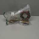 Set of 2 Tree Christmas Stocking Holders for Mantle-Retro Christmas Stocking Hangers for Mantel Xmas Stocking Hooks for Fireplace,Metal Christmas Stocking Hanger for Mantel Decoration (Tree-Wreath)