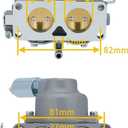Z235 Carburetor For John Deere Z245 Z255 Z245 Z425 EZtrak Zero Turn Mowers With Air Filter