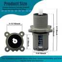 9740420 Pressure Balanced Shower Cartridge for Pfister, Faucet Shower Valve Cartridge Replacement Parts for Price Pfister 0X8/JX8/VB8/JV8, Faucet Cartridges with Pressure Balance, Easy Installation