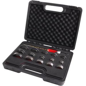 Parking Sensor & Lens Hole Maker Hole Cutter Punch Tool Set for Fitting Parking Sensor Sensors 17mm-32mm 17 Piece Parking Sensor & Lens Hole Maker Hole Cutter Punch Tool Set for Fitting Parking Sensor Sensors 17mm-32mm 17 Piece