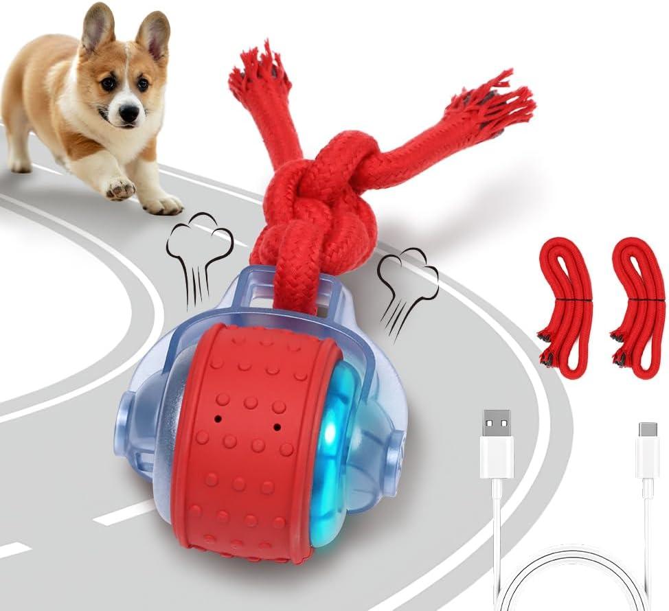 Interactive Dogs Ball Dog Toys with Super High-Speed Rechargeable Dog Toy Ball for Puppies