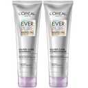 L'Oreal Paris EverPure Silver Care Sulfate Free Shampoo and Conditioner Set, Nourishing Vegan Formula with Peptides for Brightening Gray Hair, 1 Kit