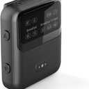 eppfun Bluetooth 5.4 Audio Receiver with Auracast Receiver/Transmitter, Aptx Lossless/Adaptive/HD/LC3, LE Audio Adapter 2 IN1 Wireless Stereo Music with Microphone Input/3.5mm Aux