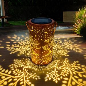 ANYTALK Tree of Life Solar Lanterns Outdoor Waterproof, Birthday Gifts for Women Mom Grandma, Hanging Solar Lights for Yard, Patio, Porch, Garden Decor, Christmas Gifts for Her/Him