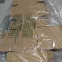 Eupako 4x4x2" Corrugated Box Mailers 50 Pack White Cardboard Small Shipping Boxes for Mailing (with 50 Stickers)