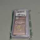 Asuwish Phone Case for Samsung Galaxy S21 5G 6.2 inch Wallet Cover with Tempered Glass Screen Protector and RFID Blocking Ring Stand Credit Card Holder Cell Accessories S 21 21S G5 Women Men Rose Gold