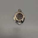 Polyhedral Bullet Dice Set, 7 Pcs Metal Bullet Dice with Spinning Revolver Cylinder Dice Holder for Western-Themed Role-Playing Games (Silver with Bloodstain)