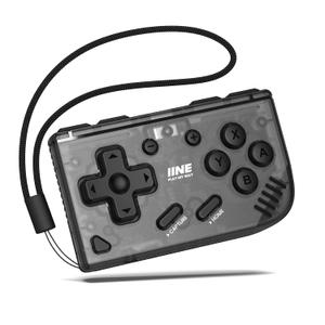 IINE Mini Retro Wireless Controller, Micro Remote Controller for Switch/OLED, PC, Android and IOS, Keychain Pocket-sized Controller with Turbo Function (Black)