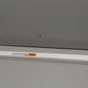 No Drill Cordless Cellular Shade, White, 34" W x 64" H