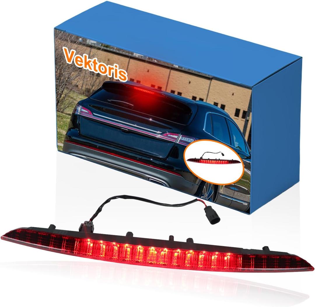 1PCS LED Rear Bumper Third Brake Light for Lincoln MKX 2016 2017 2018,Red led High Mount Stop Light 3rd Brake Lamp,Replaces OE # FA1Z-13A613-AB FA1Z13A613AB