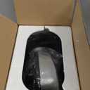 iTouchless 13 Gallon Automatic Sensor Trash Can with AbsorbX Odor Filter, Stainless Steel Kitchen Garbage Bin, Fingerprint-Proof, Hands-Free Operation, Oval (Light Silver, Black)