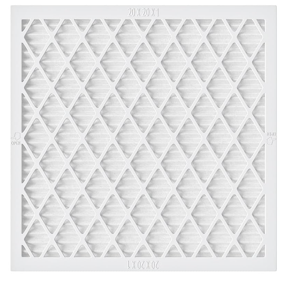 Future Way 20x20x1 Air Filters, 8-Pack with Reusable Frame, MERV 8, MPR 700 AC Furnace Filters, Space Saving & Cost-effective
