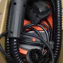 Handheld Steam Cleaner for Home, 2500W High Temperature Pressurized Machine, 1.6L Water Tank, Handle-controlled Steam Output, Portable Cleaning Steamer for Car, Bed Bugs, Furniture, Grout (Red)