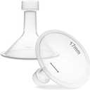 Nenesupply 17mm Flange Breastshield Compatible with Lansinoh Pump Parts and Breastpumps. Replacement to Lansinoh Flange 17mm Breastshield. Work with SignaturePro SmartPump Manual
