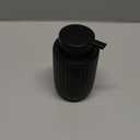 Ceramic Foaming Soap Dispenser, 12 oz Bathroom Foam Hand Soap Dispenser, Refillable Lotion Soap Dispenser with Removable Pump for Kitchen Hand Wash Dispenser, Modern Home Decor (Black)