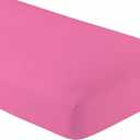Destiny Crescent Bedding Microfiber 1 Pack Twin XL Fitted Sheet 39"/80"/15" Pink