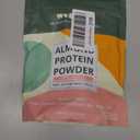 Wellious Almond Vegan Protein Powder, Vanilla, 18g Protein, Soy-Free (EXP 08/14/28)