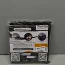 EcoNour Windshield Cover for Ice and Snow - Universal Fit for Car, SUV, Truck, Heavy Duty 600D Oxford Fabric Frost Protector for Ice & Sleet, Includes Anti-Theft Straps, Medium (69"x42")