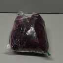 Urban CoCo Women Long Sleeve V-Neck Velvet Stretchy Long Dress, Size M, Burgundy