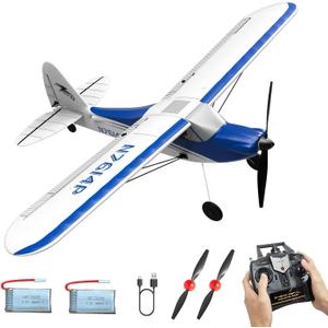 RC Plane Sport Cub 500 S2 RC Airplane RTF 4 CH Remote Control Airplane with Gyro Stabilization System& One Key Aerobatic, Ready to Fly for Beginners,Kid,Adults