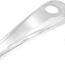 HDBUBALUS Motorcycle CNC Smooth Dash Fuel Console with Gas Tank Cap Covers Chrome Fit for Harley Touring Electra Glide Road Glides 2008-23