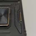 DEERLAMN Case for Samsung Galaxy S24 FE 6.7-Inch with Slide Camera Cover+Screen Protector(1 Pack), Rotated Ring Kickstand Military Grade Shockproof Protective Cover-Black