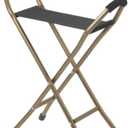 Drive Medical RTL10360 Foldable Walking Cane with Seat, Bronze