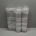 PRAKI Airtight Food Storage Containers Set with Lids - 24 PCS, BPA Free Kitchen and Pantry Organization, Plastic Leak-proof Canisters for Cereal Flour & Sugar - Labels & Marker (Black)