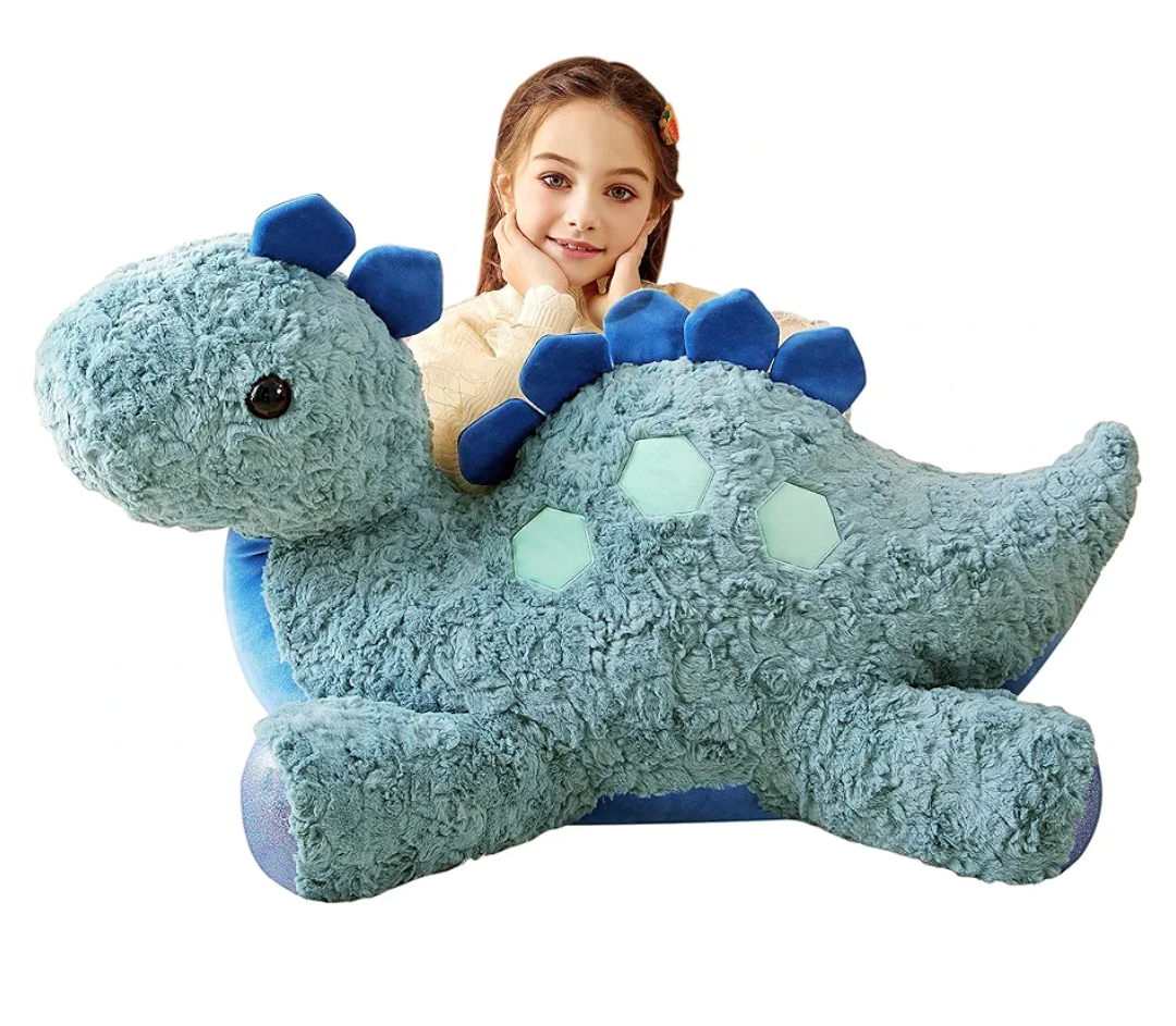 Tumyay Giant Stegosaurus Stuffed Animal Plush Soft Toy,30" Large Dinosaur Toys Jumbo Cute Big Size Huge Plushy Fat Plushie,Birthday Gifts for Kid