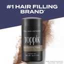 Toppik Hair Building Fibers, Fill In Fine or Thinning Hair Instantly Thicker, Fuller Looking Hair 9 Shades,4 size options, EXP: Unknown