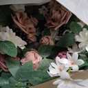 AmyHomie Artificial Flower Warm Taupe & Nude Rose 25pcs Real Looking Fake Roses w/Stem for DIY Wedding Bouquets Centerpieces Arrangements Party Baby Shower Valentines Day Christmas Tree Decorations