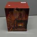 Christmas Cardinal Snow Globe 10.4In High, Cardinal Musical Snow Lantern Globe Lights with 6 Hour Timer and Batteries Powered,Retro Style Holiday Glitter Globe for Xmas Home Decoration and Santa Gifts