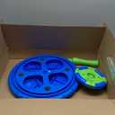 Lehoo Castle Dinosaur Sit and Spin Toys for Toddlers 1-3 Boys Birthday Gift, 360 Toddler Spinning Seat with Lights and Music, Sensory Toys for Boys Age 2-4 (Blue)