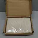 Amazon Basics Lightweight Pleated Bed Skirt, Queen, Beige, Solid