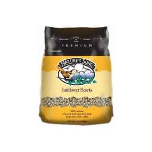 Happy Wings Sunflower Hearts & Chips - Sunflower Kernels and Chips Bird Food - 5 Lb No Mess, No Waste I No Grow Seed | Bird Seed for Wild Birds Pack of 2