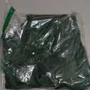 Biscaynebay Textured Fabric Christmas Square Table Cloth 60x60 Inch, Hunter Green Water Resistant Spill Proof Tablecloths for Dining, Kitchen, Wedding and Parties etc. Machine Washable